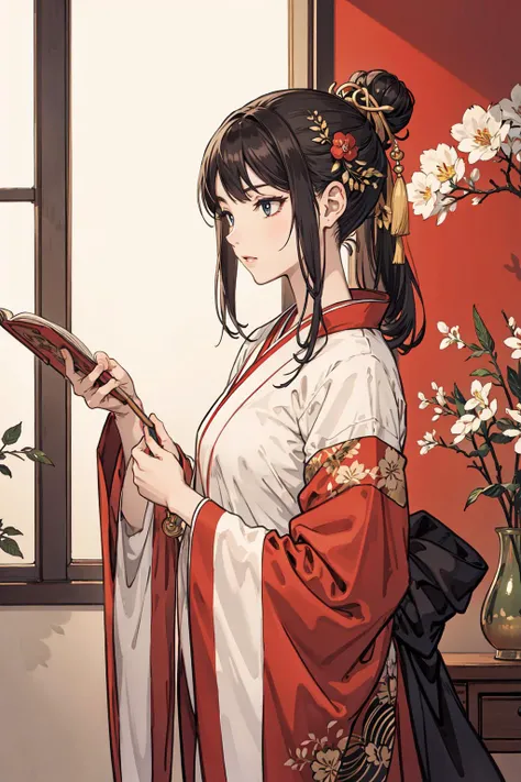 best quality,oriental_detailed background,detailed_hand,orientalpunk