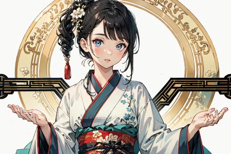 (best quality), girl,oriental detailed background,