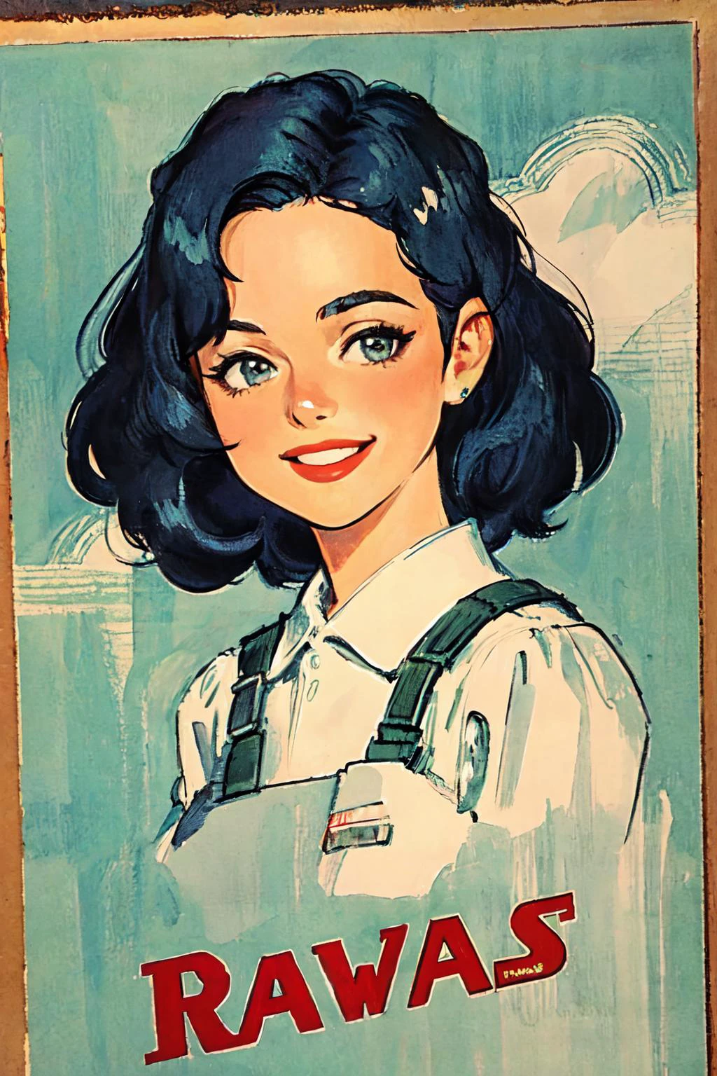 <lora:ad:0.9>vintage ad style, starwars
(best quality, masterpiece, RAW photo,ultra-detailed:1.2), <lyco:GoodHands-beta2:1.0>,1girl,solo,looking at viewer,smile