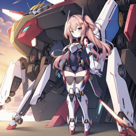 <lora:mecha_girls:1>, mecha musume, mechanical body, mechanical arms, mechanical legs,