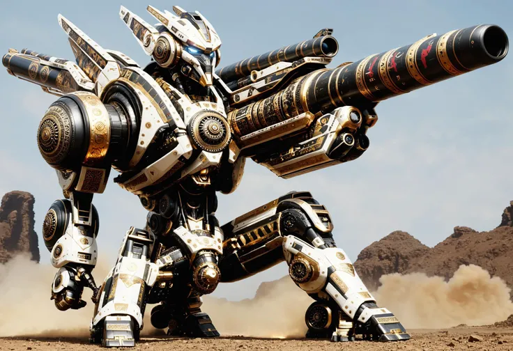 made of dvr-frft, a mech jet warrior, (pelvic region bazooka canon pointing at viewer :1.5) from between its legs, in the middle of an epic battle, wheel boots, intricate armor <lora:dvr-frft:1>