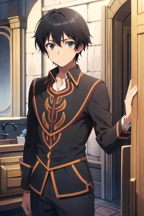 masterpiece, best quality, illustration, 1boy, solo, male focus, looking at viewer, , , , realistic, <lora:taichi_nishimura:0.72>, taichi_nishimura, black hair, black eyes, day of the dead costume, , Blu-ray