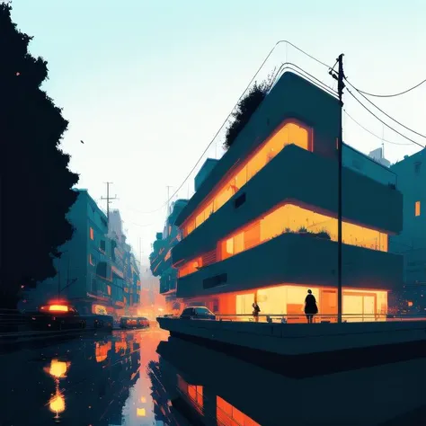 style of Pascal Campion,