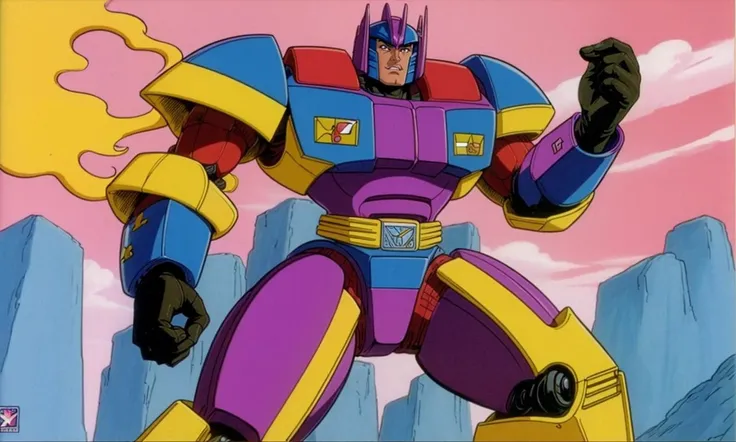 wsma1985, cartoon, vibrant colors, best quality, masterpiece, group of transformers, robots, autobot, cybertron