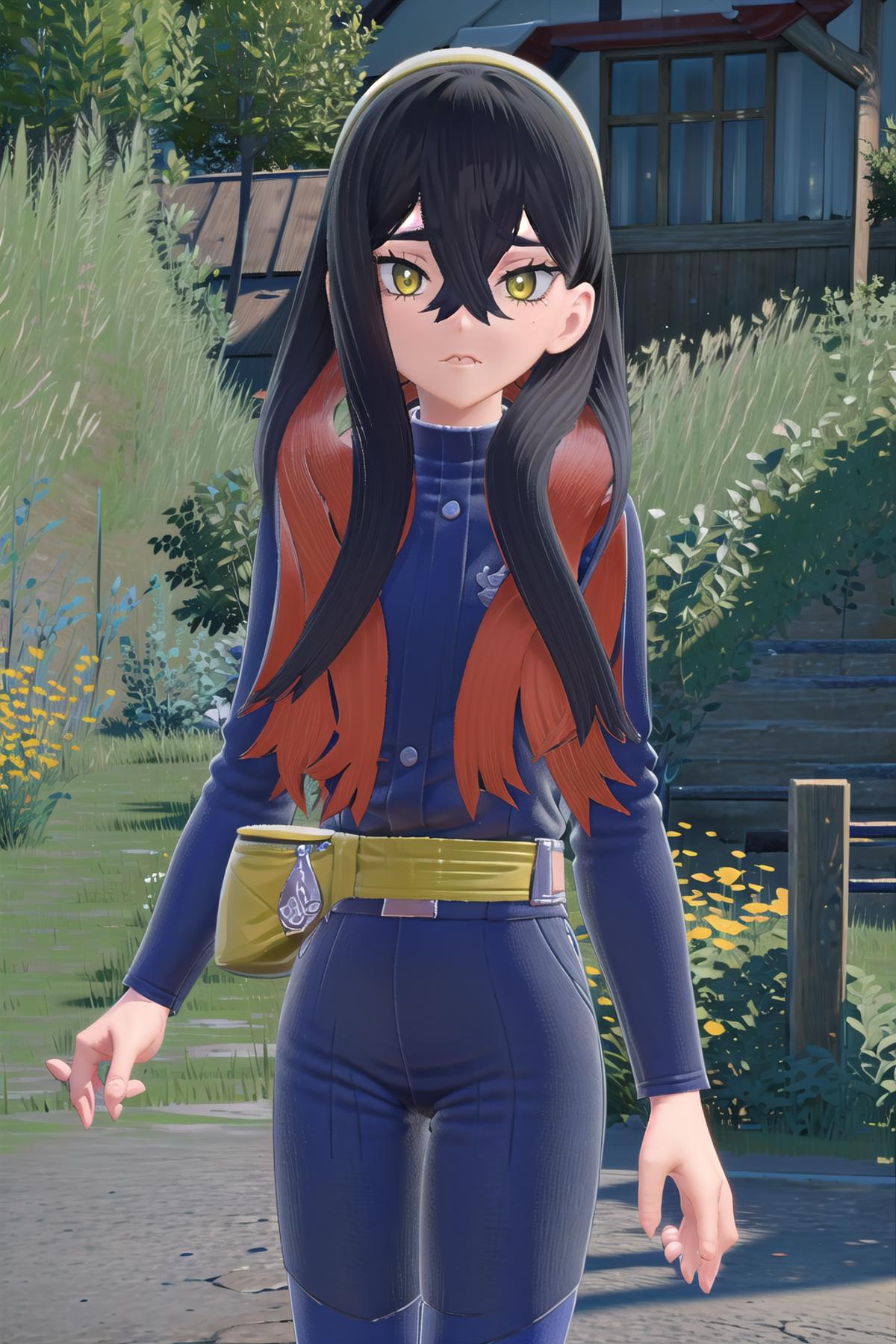 Carmine / ゼイユ - Pokemon Scarlet and Violet v1.0