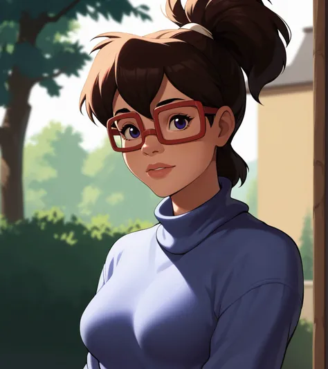score_9, score_8_up, score_7_up,
irma, blue turtleneck sweater, long purple dress, medium breasts, outdoors, upper body <lora:Irma_Langenstein:1>