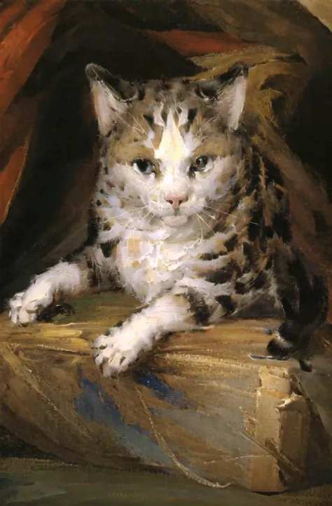 masterpiece, best quality, Medievalcat,solodersrt,night
 <lora:Medievalcat:0.85>,medieval, painting,sketch,scrawl