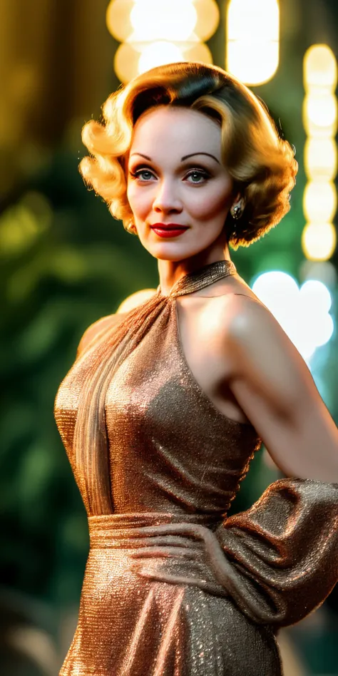 1920s American blonde woman, Looks like Margot Robbie, upper body and head, realistic, portrait
