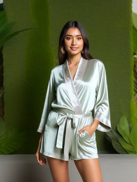 highly detailed 8k resolution photo of a beautiful woman wearing Faux suede Robe lowleg shorts Budget sarashi standing on Churches and Convents of Goa, ambient lighting, daylight, full body