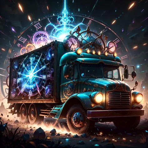 <lora:ChronomancyAI-000010:.9> ChronomancyAI
truck , detailed, intricate