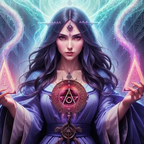 sfw, ((best quality)), ((masterpiece)), ((realistic)), (detailed), photo, a sorceress wearing finely tailored robes (performing an occult ritual:1.5) in the distance, , ominous mood, (by artgerm), (occult magick theme:1.5), intense thunderstorm,