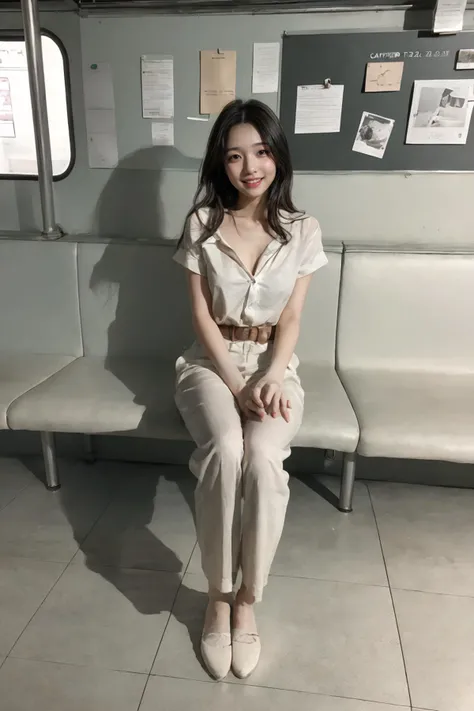 (Masterpiece:1.2, high quality:1.3),(Ray Tracing:1.3), (depth of field:1.8),1girl,((nude:0.1)),((korea subway platform background:1.3)),((full body:1.3)),Hyper realistic, photography shot, Kodak portrait 800, 105mm f1.8,
((To incorporate the depiction of a stylish woman wearing fashionable trends:1.3))
Height: 170 cm
Bust: 90.9 cm (Based on the golden ratio applied to height)
Waist: 56.1 cm (Golden ratio applied to bust)
Hip: 92.5 cm (Golden ratio applied to waist)
Inseam: 80.5 cm (Based on the golden ratio applied to height)
Upper Body Length: 45.6 cm (Based on the golden ratio applied to height)
Lower Body Length: 88.4 cm (Based on the golden ratio applied to height)
Arm Length: 61.2 cm (Based on the golden ratio applied to height)
Leg Length: 100 cm
Shoulder Width: 40.2 cm (Based on the golden ratio applied to height)
These body measurements reflect a one-piece dress model with the golden ratio applied for an ideal and proportionate physique.
Create a realistic and fashion magazine-style image of a young and beautiful woman wearing an office outfit for June 25th, Tuesday, sitting in her office. She is wearing a white linen shirt, beige linen chinos, and loafers. She is also wearing a silver necklace, small earrings, and a thin wristwatch. The image should be clear and crisp and show the full body of the model. The image can be used for commercial purposes.
Women's Office Outfit for June 25th, Tuesday
Prompt for AI Image Generation:
Image Style: Realistic style, fashion magazine style
Pose: Sitting, standing, or walking
Background: Office, cafe, or street
Lighting: Natural light, indoor lighting
Color Palette: Bright and cheerful colors, pastel colors
Clothing Details:
Top: White linen shirt
Bottoms: Beige linen chinos
Shoes: Loafers
Accessories: Silver necklace, small earrings, thin wristwatch
Additional Information:
The image should be clear and crisp.
The image should show the full body of the model.
The image can be used for commercial purposes.
Here is an example of a prompt you can use to request Ai to generate an image:
Create a realistic and fashion magazine-style image of a young and beautiful woman wearing an office outfit for June 25th, Tuesday, sitting in her office. She is wearing a white linen shirt, beige linen chinos, and loafers. She is also wearing a silver necklace, small earrings, and a thin wristwatch. The image should be clear and crisp and show the full body of the model. The image can be used for commercial purposes.
Tips:
To improve the quality of the image, you can add more details to the prompt. For example, you can describe the model's hairstyle, makeup, and type of shoes.
Experiment with different prompts to get the desired results.
Ai is still under development, so it may not generate perfect images. However, keep trying and you will eventually get the results you want.