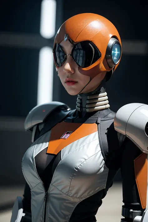 (medium full shot) of (J.EUN sleek robot),
red insectoid form, integrated HUD, power boosters,
BREAK. set in a futuristic warzone,
BREAK. energy shields, battle drones,
advanced military technology,
Masterpiece,best quality, photo, realistic, very aesthetic, detailed face,