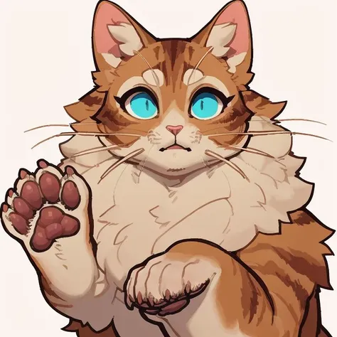 by inkplasm, (by bigcozyorca:0.8), by cumbread, by ismail inceoglu, by nezumi \(artist\),
(photorealistic,:1.2) SFW, (blank_expression,:1.2) looking_at_viewer, side view, solo, (feral, domestic_cat, feline, whiskers, fluffy, claws, paws, pawpads:1.4), full-length portrait,
simple background, white background,
<lora:astyle_Furtastic_Detailer:1>