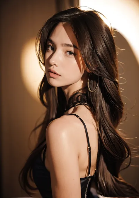 1girl, solo, upper body, looking at viewer, corset, light long hair, Star, MODEL, Idol, <lora:Nancy-01:1>