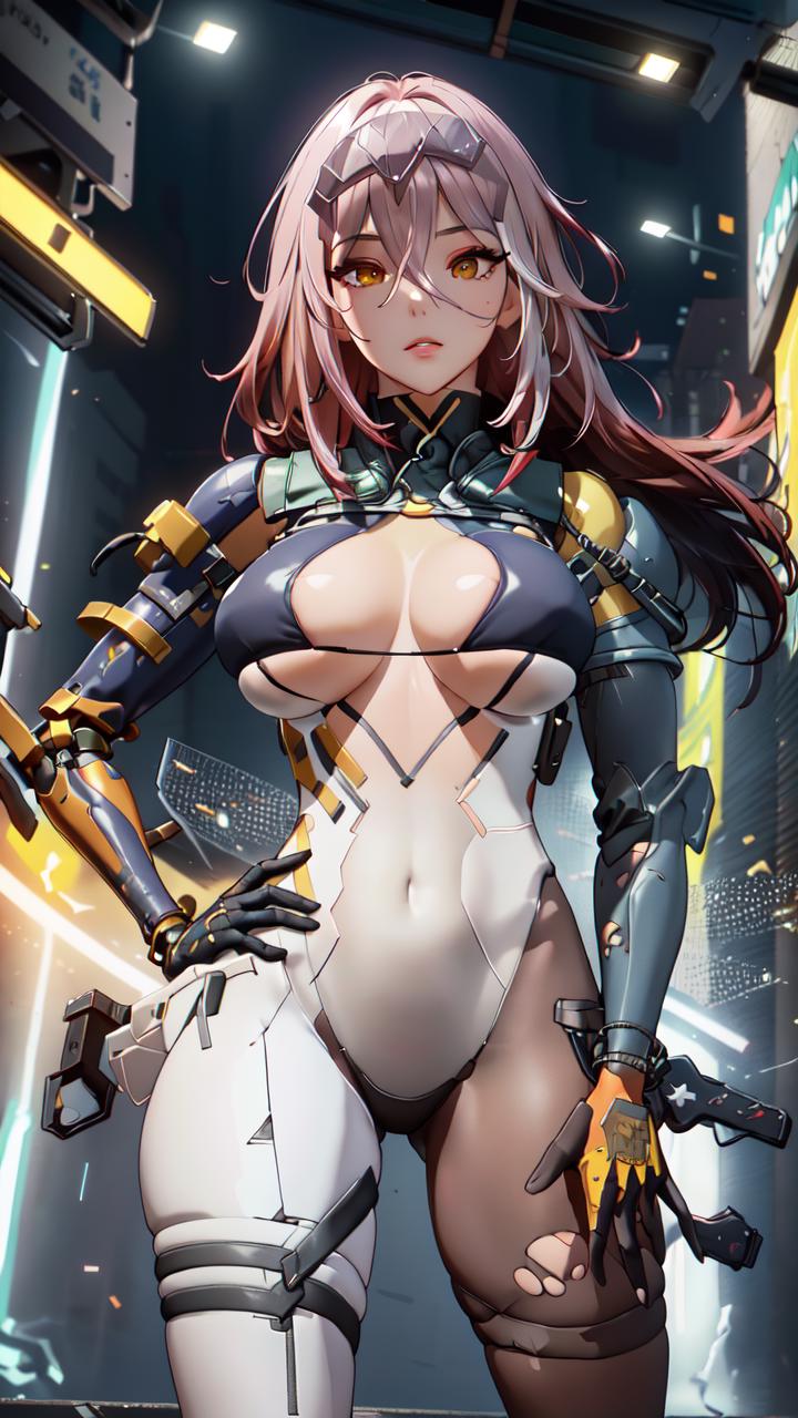 Qing-Cangfeng/晴 藏锋（尘白禁区/塵白禁域/Snowbreak: Containment Zone）loRA v1.3