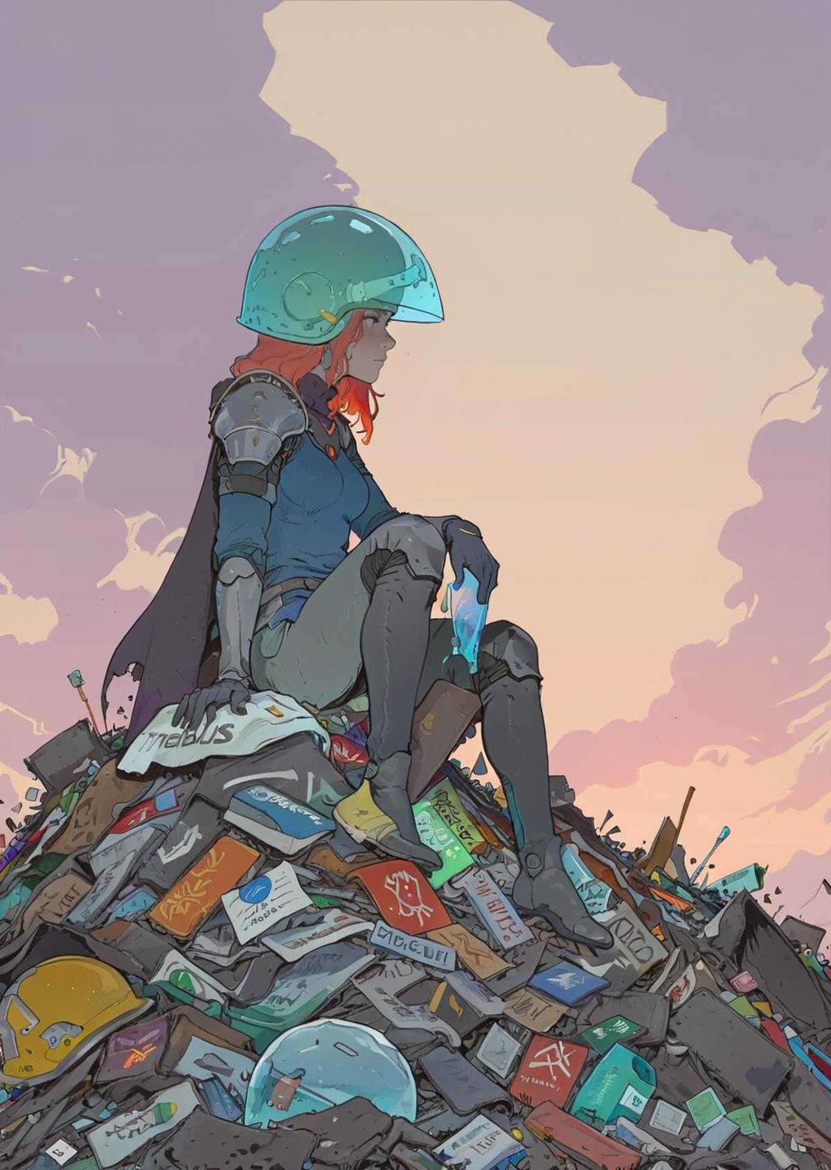 Essenz - Jean Giraud/Moebius [Voyage d'Hermès] (Style LoRa for SDXL 1.0) v1.2 [FINAL]