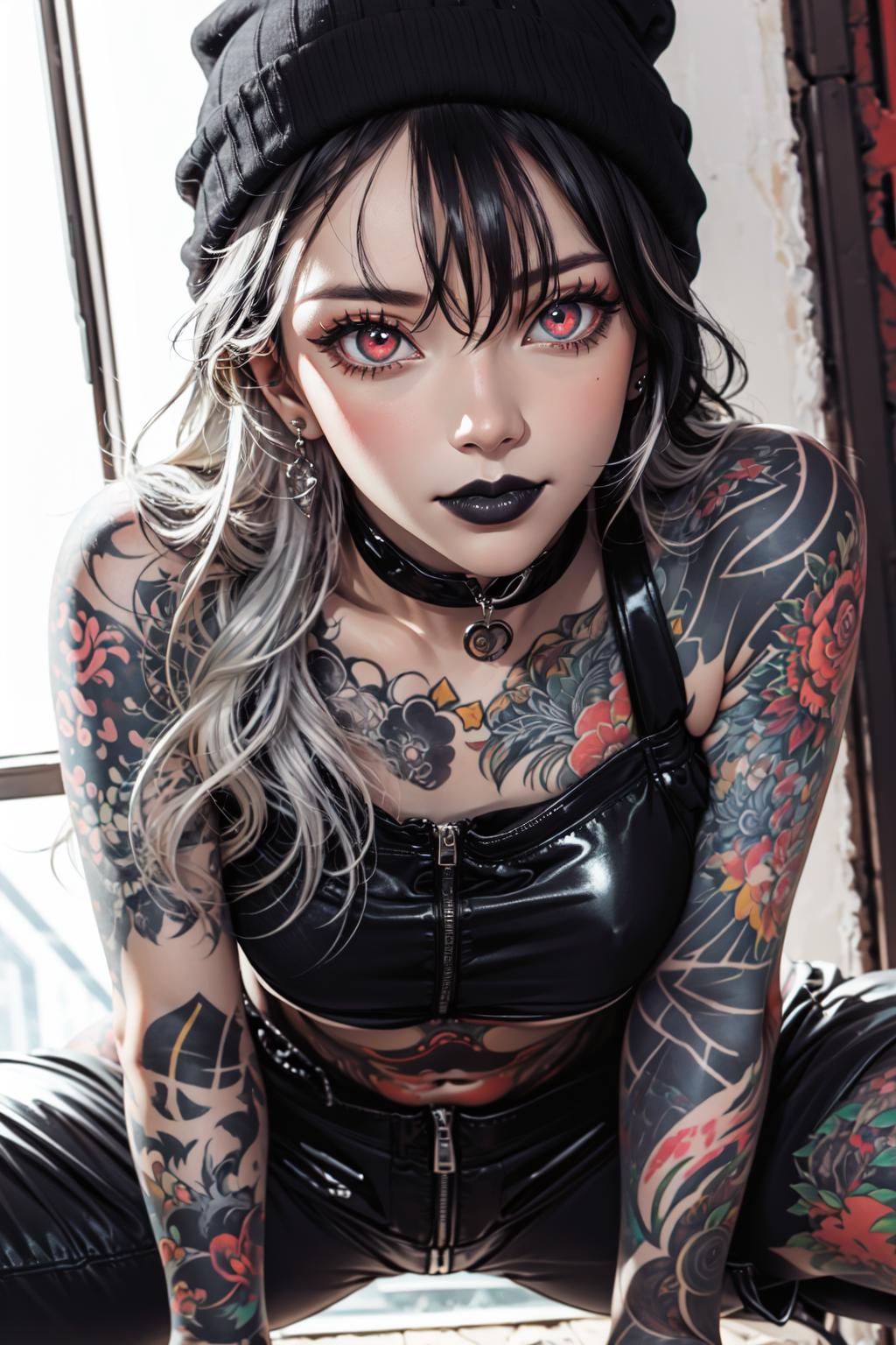 Tattoo girl【花背纹身美少女】 v1.0
