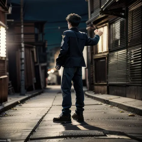 ((masterpiece)),((bestquality)),8k,high detailed,ultra-detailed, depth of field, wide angle,1boy, hand_face,male focus, solo, beautiful_hand, Random_Expression, Stylish_Pose, cinematic shot,cinematic lighting,watch to the viewer, straight hair, Unmatched Details,Short_hair, Black_hair, (Only a boy in the picture:1.3),The Art of Action,Artist,a_chair,