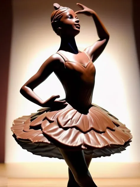 photo, realistic, chocolate ballerina on stage, highly detailed,<lora:ChocolateWorld_v08:1> <lora:add_detail:1> SimplepositiveXLv1 unaestheticXLv13