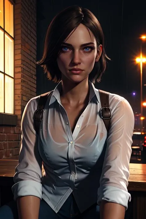 Best Quality,Ultra-detailed,Realistic,Portrait,The woman,drowning in a swamp,(dry humping session:1.5),jeans skirt,leather jacket,lace stockings,shameful,gloomy ecstasy,Wet dirt,ominous vibe,haunting,Mysterious lighting