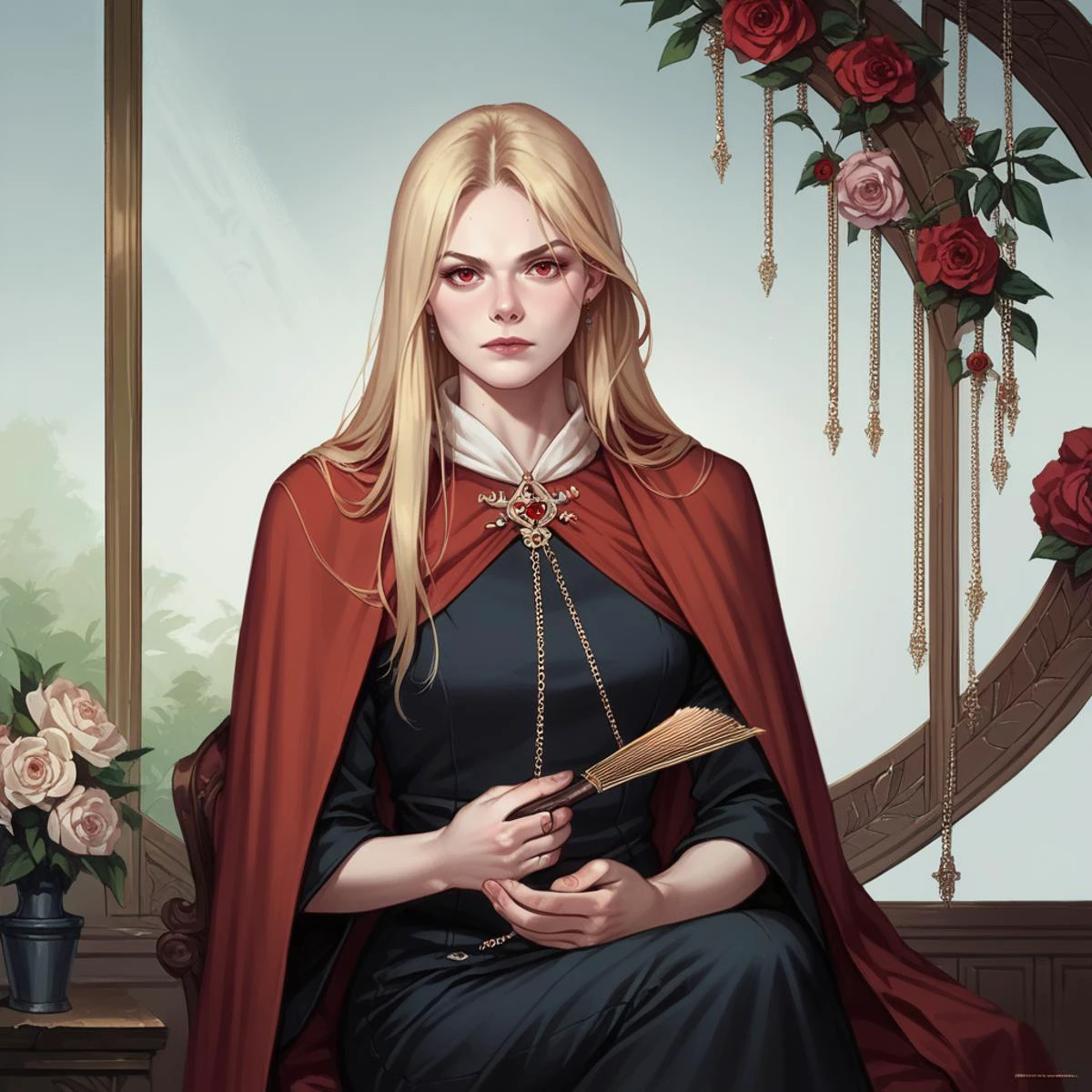 score_9, score_8_up, score_7_up, score_6_up,source_anime, 2d anime, castlevania vampire with red eyes, closeup, elxfanning, <lora:elfanning_ponyxl_aut_xl_1_st_wicap_merger_35_86_05-05-elxfanning:1>