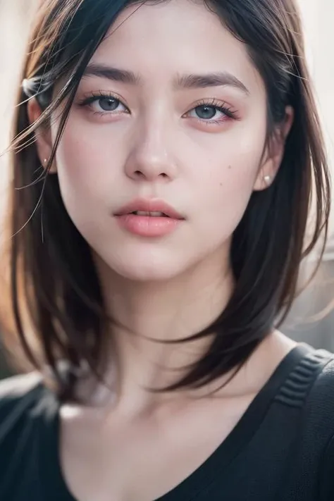 dressed, (photo realistic:1.4), (hyper realistic:1.4), (realistic:1.3),
(smoother lighting:1.05), (increase cinematic lighting quality:0.9), 32K,
1girl,20yo girl, realistic lighting, backlighting, light on face, ray trace, (brightening light:1.2), (Increase quality:1.4),
(best quality real texture skin:1.4), finely detailed eyes, finely detailed face, finely quality eyes,
(tired and sleepy and satisfied:0.0), face closeup, t-shirts,
(Increase body line mood:1.1), (Increase skin texture beauty:1.1)
<lora:honeyMixGirl_V1:0.6>
