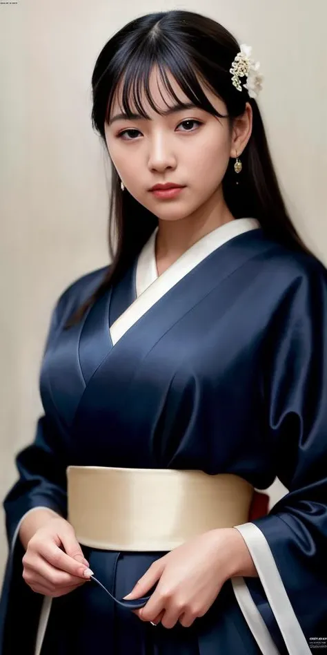 modelshoot style, (extremely detailed CG unity 8k wallpaper), full shot body photo of the most beautiful artwork in the world, looking at the viewer, (Japanese geisha), delicate silk clothes, Japanese silk kimono, magic, a Japanese village with Japanese details in the background, hdr, photorealistic painting by Ed Blinkey, Atey Ghailan, Studio Ghibli, by Jeremy Mann, Greg Manchess, Antonio Moro, trending on ArtStation, trending on CGSociety, Intricate, High Detail, Sharp focus, dramatic, photorealistic painting art by midjourney and greg rutkowski
