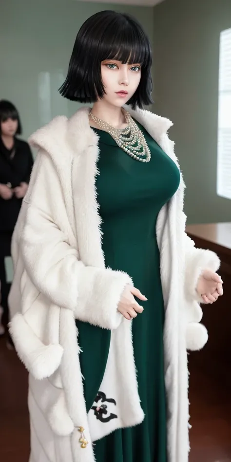 <lora:koreanDollLikeness_v10:0.40> full body photo of green eyed girl wearing black long fit dress, white coat, necklace, long eyelashes, best quality ,masterpiece, illustration, an extremely delicate and beautiful, extremely detailed ,CG ,unity ,8k wallpaper, Amazing, finely detail, masterpiece,best quality,official art,extremely detailed CG unity 8k wallpaper,absurdres, incredibly absurdres, huge filesize , ultra-detailed, highres, extremely detailed,beautiful detailed girl, extremely detailed eyes and face, beautiful detailed eyes,light on face,1girl, full body,full-body shot, fubuki, <lora:tatsumakiFubukiOne_fubuki:1> ulzzang-6500