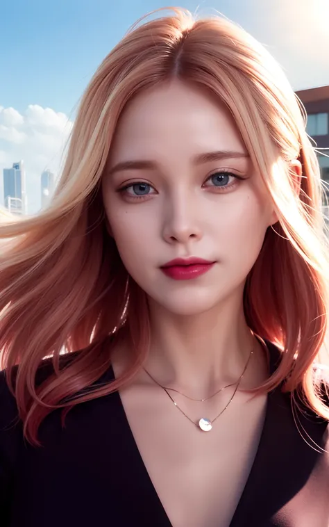 (RAW photo:1.1),  (photorealistic:1.2), beautiful detailed sky,fashion,cute, solo,(smile:1.1),(mouth closed:1.21),, blush, red lips,small breasts, (beautiful detailed eyes:1.3),(dark blonde hair:1.8),(short hair:1.3),(floating hair:1.61), silk,shirt,overcoat ,jaket,detailed face,floating hair,(best quality:1.4),<lora:koreanDollLikeness_v10:0.4>, <lora:gakki:0.3>,(detailed facial features),(detailed clothes features),8k,future,

cinema lighting,extremely beauty,cyber,building, future, stars,sitting,dating,(nose blush), professional lighting, photon mapping, physically-based rendering,
<hypernet:Interior:1.0>