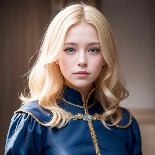 1girl, medieval era, blonde_hair, (masterpiece), (photorealistic: 1.3), nfsw, ultra-detailed, (fine skin detail: 1.2), (best: 1.0), (super fine: 1.0)