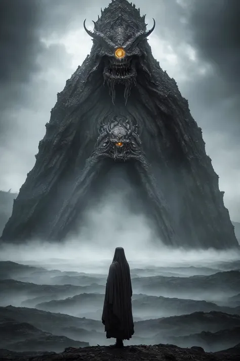 best quality, masterpiece, 
a monster, god, holy, fog
elden ring,