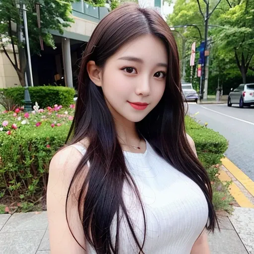 <lora:koreanDollLikeness_v15:0.7>, best quality, ultra high res, (realistic, photo-realistic:1.37),kpop idol, white dress, (stare at viewer), 1girl,roses, smile, long black hair, flowers, jewel, <lora:taiwanDollLikeness_v10:0.3>,beautiful detailed eyes,fitness,standing,(ulzzang-6500:0.66)