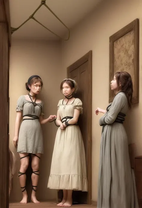 (bondage:1.4) 
grils
in the house
maid's clothes
art
hdr