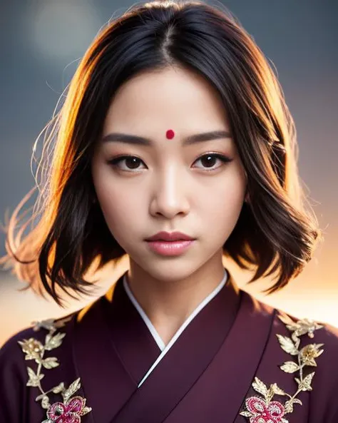 woman in japanese dress dancing against the backdrop of the moon, full body, beautiful face, detailed face, soft clear skin, many small details
(Masterpiece:1.2), best quality looking at the viewer, (fine details:1.5), fine black hair, intricate details, (detailed background), (highly detailed skin: 1.8 ), (scarlet hair), pointy hair, (closed eyes), skinny, navel, cute, (intricate details), Exquisite details, (tousled hair), (fantasy), perfect face, (coloured skin), dynamic angle, depth of field, cinematic light, better shadow, translucent skin, ((floating)), global illumination, photogenic pose, photogenic expression, symmetry
