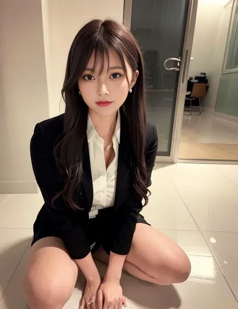 <lora:koreanDollLikeness_v15:0.60>,RAW photo, delicate, best quality, (intricate details:1.3), hyper detail, finely detailed, colorful, 1girl, solo, 8k uhd, film grain, (studio lighting:1.2), (Fujifilm XT3), (photorealistic:1.3), (detailed skin:1.2),1 girl,cute, solo,(nose blush),(smile:1.15),(closed mouth), small breasts,beautiful detailed eyes, daylight, wet, rain, (long hair:1.2),(((full body))),suit jacket, miniskirt, office lady,professionattire,high heels