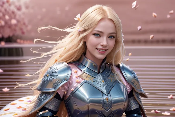 (best quality), ultra high res, (photorealistic:1.3), realistic lighting, realistic shadow, (unparalleled masterpiece:1.5), ultra-detailed, ultra anatomy, ((hyperdetailed)), modelshoot style, (extremely detailed CG unity 8k wallpaper),
(cinematiclighting:1.33), (((soft fill lighting:1.33))), (((brim lighting:1.33))), film gain, (soft shadow:1.2), (((muted colors))), ((light particles)), ((sunbeam)), low contrast, soft saturation
(sharp focus:1.4), (full frame), (((full wide shot))), rule of thirds, composition, (((look at the viewer))),
(((slow motion))),
{{{1girl}}}, {{{1horse}}},
full shot photo of the most beautiful artwork of a fantastic mist oceanside and medieval castle architecture on the top mountain, (extremely detailed sky), fantastic sunset, (cherry blossoms trees), flowers, (((floating petals:1.6))), (((wind lift))),
(((splash art))), art by artgerm, viktoria gavrilenko, (by Michelangelo),
professional majestic oil painting by Ed Blinkey, Atey Ghailan, Studio Ghibli, Greg Manchess, Antonio Moro, Landscape veduta photo by Dustin Lefevre & tdraw, by jeremy mann, by sandra chevrier, by maciej kuciara,
(((a young beautiful blonde princess ride a royal full armored white horse running forward ))), (((beautiful face))), (((smile))), joyful, beyond the nobles \(idolmaster\), ((Majestic Toshiro prestige horse jump up with shield and armors)),
gorgeous body, (clear fingers:1.5), (gradient hair:1.331), (floating long hair:1.33), royal robe, (((royal phoenix crown))), {splash water}, (((ornate armor))), (((thighs armor))), (((holding a spear))),
(eyelashes:1.1), ((big blue eyes)), (Amorous eyes:1.2), ((puffy eyes)),
(((floating embroidery light purple silk cloak))), ((full silver medieval heavy armor with golden trim)), (((torn cloth armor with damask and chrome engraving))), leather straps, sapphires, layered delicate fabrics, (insanely detailed, bloom:1.5),
(Exquisite hair ornament),
ulzzang-6500,(keta-31500:0.75)