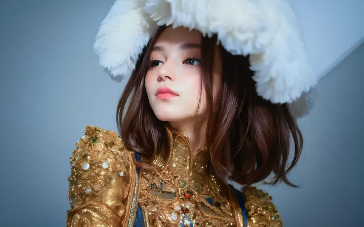 masterpiece, sidelighting, finely detailed beautiful eyes: 1.2), masterpiece*portrait, realistic, 3d face, glowing eyes, shiny hair, lustrous skin, solo, embarassed,
<lora:ElegantHanfuRuqunStyle:0.8>