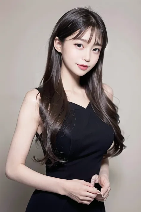 1girl,beautiful vintage color, instagram (photorealistic, high resolution:1.4), ((puffy eyes)), looking at viewer, , full body (8k, RAW photo, best quality, masterpiece:1.2), (realistic, photo-realistic:1.37),(sharp focus:1.2), professional lighting, photon mapping, radiosity, physically-based rendering, (pale skin:1.2),(small breasts:1.2), looking at viewer, (middle hair:1.5), portrait, purple eyes, (sliver hair:1.1),bangs, (simple background:1.4), solo, upper body, realistic,(masterpiece:1.4),(best quality:1.4),(shiny skin),fashi-girl,makeup,smile(skinny,closed mouth,shy :1.3) ,(standing,black Stewardess uniform,Necromancer:1.1),medium bust,sexy pose , <lora:koreanDollLikeness_v15:1>