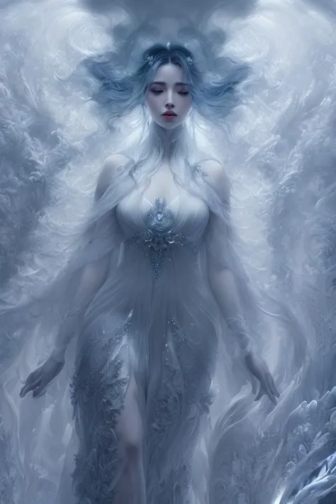full body, walking pose, slow motion, female wearing full body multiple layer (heavy robe:1.2), (silver and silver long skirt with intricate pattern:1.2), gloves, (insanely detailed, bloom:1.5), (highest quality, Alessandro Casagrande, Greg Rutkowski, Sally Mann, concept art, 4k), (analog:1.2), (high sharpness), (detailed pupils:1.1), (painting:1.1), (digital painting:1.1), detailed face and eyes, Masterpiece, best quality, (highly detailed photo:1.1), 8k, photorealistic, (silver hair color, dynamic hairstyle), (pureerosface_v1:0.1), By jeremy mann, by sandra chevrier, by maciej kuciara, sharp, (ripped body:1.1), realistic, real shadow, (ice snow background:1.2), (by Michelangelo), <lora:mermerovdiffusion_Lora300:0.77>,style of ohwx <lora:(style of ohwx) masterpiece, best quality, (extremely detailed CG unity 8k wallpaper, masterpiece, best quality, ultra-detailed, best shadow), (detailed background), (beautiful detailed face, beautiful detailed eyes), High contrast, (best illumination, an extremely delicate and beautiful), (girl:1.5), ((Not relevant.)), ((caustic)), dynamic angle, beautiful detailed glow, (portrait:0.2),dynamic angle, beautiful detailed glow, (portrait:0.2)