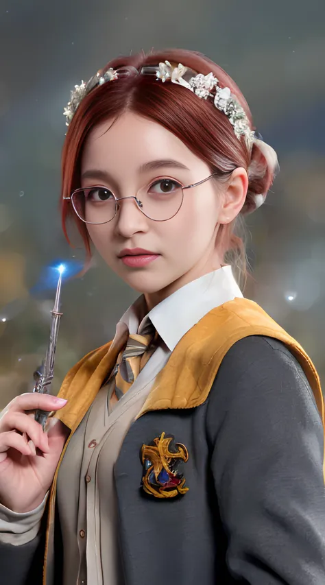 light splash from wand,(spell cast from wand)