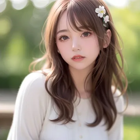 (8k, RAW photo, best quality, masterpiece:1.2), (realistic, photo-realistic:1.37), best quality, ultra high res, photon mapping, radiosity, physically-based rendering,bblurry, blurry_foreground, depth_of_field, blurry_background, photo_\(medium\), motion_blur, pink_hair, 1girl, long_hair, hair_ornament, lips, hairclip, solo, blue_eyes, nose<lora:chilloutmixss_xss10:0.6>,