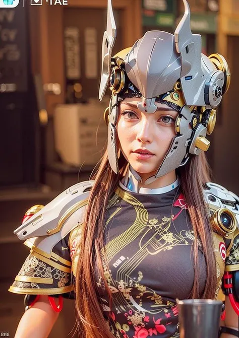 complex 3d render ultra detailed of a beautiful porcelain profile woman android face, (flowing hair:1.4),brown hair, cyborg, (robotic parts:1.3), 150 mm, beautiful studio soft light, rim light, vibrant details, luxurious cyberpunk, (lace:1.2),,1girl, bangs, blonde_hair, bodysuit, braid, breasts, covered_navel, gradient, gradient_background, green_eyes, grey_background, long_hair, looking_at_viewer, machinery, mecha, mecha_musume, medium_breasts, science_fiction, skin_tight, solo, standing,<lora:japaneseDollLikeness_v10:0.5>