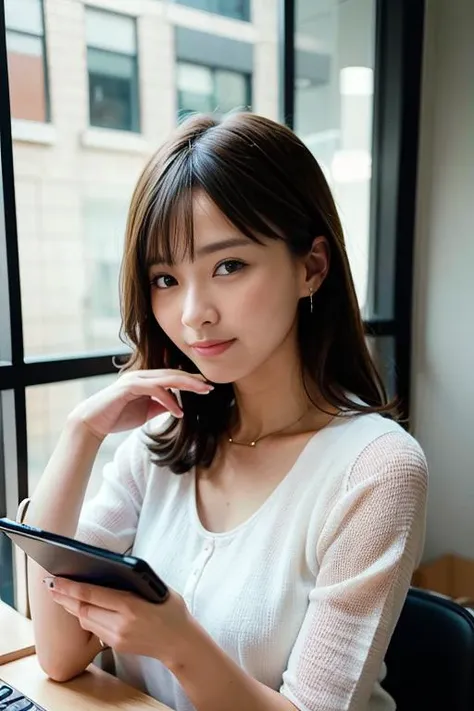 woman with a iPad, office,8k, RAW photo,((detailed:1.4)), portrait, best quality, ultra high res, photorealistic,
<lora:kamisatoAyakaGenshin_v10:0.5> <lora:japaneseDollLikeness_v10:0.5>