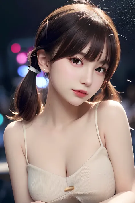 (masterpiece, best quality, ultra-detailed, best shadow), (detailed background,dark fantasy), (beautiful detailed face), high contrast, (best illumination, an extremely delicate and beautiful), ((cinematic light)), colorful, hyper detail, dramatic light, intricate details, (1 girl, solo,black hair, sharp face,low twintails,red eyes, hair between eyes,dynamic angle), blood splatter, swirling black light around the character, depth of field,black light particles,(broken glass),magic circle, <lora:koreanDollLikeness_v15:0.6> <lora:chilloutmixss_xss10:0.4>