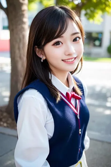 one teenage cute girl in AKB48 uniform, AKB48 Team TP, AKB48 uniform,(masterpiece, best quality:1.2), ultra high res, (photorealistic:1.4), detailed skin, cinematic lighting,bare chest,
friendly, intelligent, conversation engaging, happy,kind, energetic, cheerful, creative, with sparkling eyes and a contagious smile, <lora:japaneseDollLikeness_v10:0.25> <lora:taiwanDollLikeness_v10:0.25> <lora:chunmomo_v10:0.1>