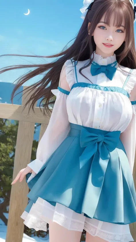 nsfw,sex,uncensored,{{{best quality}}},{{{official art}}},{{{extremely detailed CG unity 8k wallpaper}}},{{{masterpiece}}}{{{Beautiful scenery}}},Perfect female body,shiny eyes,floating violet hair,{{{light skin}}},aqua eyes,hair tie, bowties,atropurpureus multiple hair bows,hairpins ,smile,{{{detached_sleeves}}},{{{Royal sister}}},{{{pleated_miniskirt}}},{{{frilled lace thighhighs}}},{{{neck garter}}}{{{lace shoes}}},very long hair,{{{shy_face}}},{{{spread legs}}},snow,wind,flower,moon,small_nipples,ejaculation, cum_in_pussycum_inside,cum_on_breast, cum_on_abdomen,cum_on_face, cum_on_kneesocks