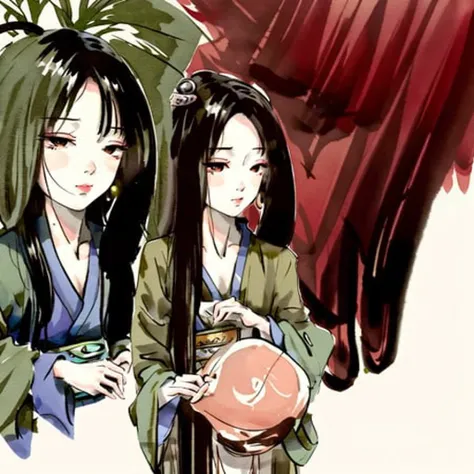 shukezouma, negative space, , shuimobysim , <lora:shuV2:0.8>, portrait of a woman standing , willow branches, (masterpiece, best quality:1.2), traditional chinese ink painting, <lora:shuimobysimV3:0.7>, modelshoot style, peaceful, (smile), looking at viewer, wearing long hanfu, hanfu, song, willow tree in background, wuchangshuo,
<lora:Moxin_10:1>