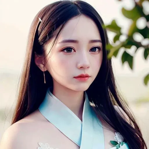 under body ,high resolution,(8k, best quality, masterpiece:1.2), (realistic, photo-realistic:1.2),the whole body,detailed face,(delicate texture, pattern, hanfu), <lora:yumikoliu:1>
