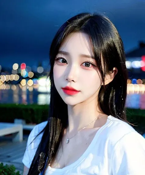 (8k, RAW photo, best quality, masterpiece:1.2), (realistic, photo-realistic:1.37), (pureerosface_v1:0.2), (ulzzang-6500-v1.1:0.3), omertosa,1girl,(Kpop idol), (aegyo sal:1),cute,cityscape, night, rain, wet, professional lighting, photon mapping, radiosity, physically-based rendering, <lora:Coser_TuNiang_v2:0.4> <lora:aespaKarina_aespaKarinaV5:0.35> <lora:dreamyGirlsFace_dreamyFace:0.1><lora:koreandolllikenessV20_v20:1>